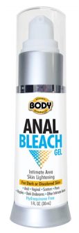 BODY ACTION ANAL BLEACH GEL - 1 OZ