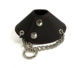 Parachute Ball Stretcher - Black Leather