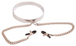 Stainless Steel Collar With Nipple Clamps