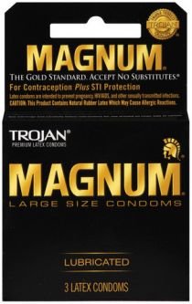 Trojan Magnum Large Size Condoms