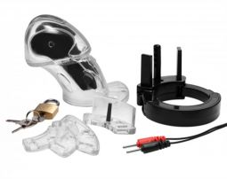 ELECTRO LOCKDOWN E-STIM MALE CHASTITY CAGE