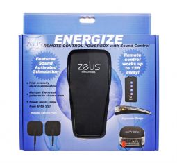 E-STIM ENERGIZE REMOTE CONTROL POWER BOX WITH SOUND CONTROL